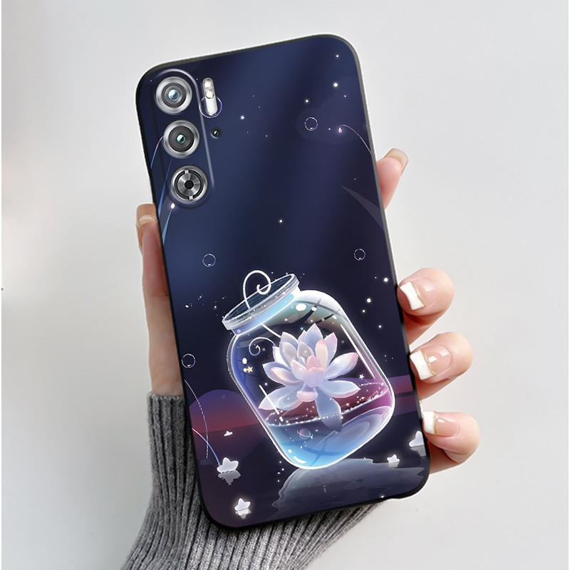 Чехол для телефона ZTE Nubia Red Magic Redmagic 9 9S Pro Plus 5G, милый кролик с сердцем, защитный, черный матовый ТПУ, мягкий чехол-бампер