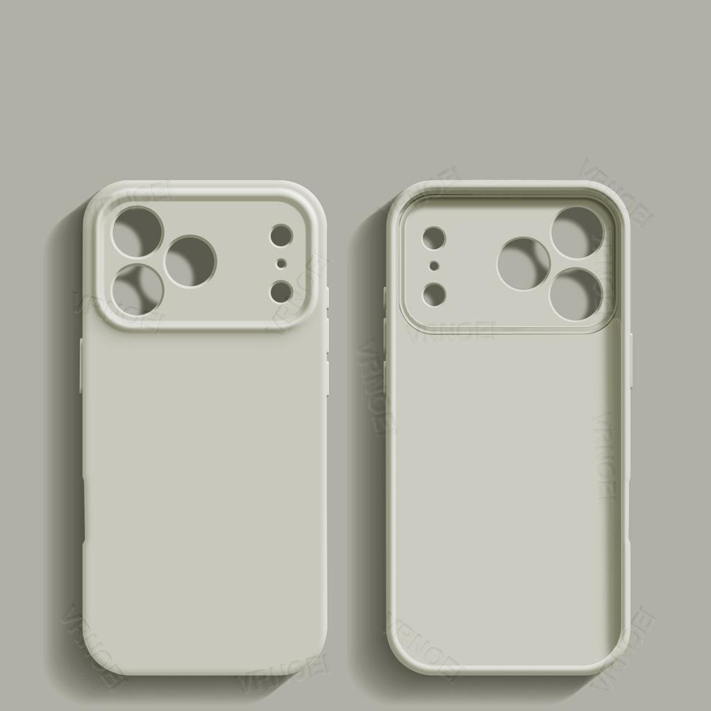 Силиконовый чехол-защита для линз для iPhone 17 14 12 11 13 15 16 Pro Max 16 15 14 Plus 16 E Air Ударопрочный чехол Аксессуары