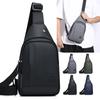 Fashion Men's Chest Bag Handbag Lightweight NYLON Fabric Crossbody Shoulder Bag Stylish Casual Men's Waist Packs Male Chest Bag
