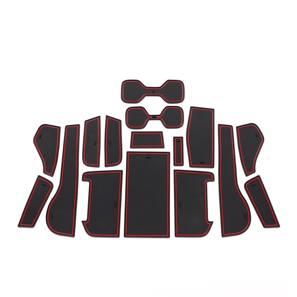 Противоскользящий резиновый коврик в нишу двери для Lexus NX 300 350h 450h 2021-2022 аксессуары подстаканники противоскользящие коврики