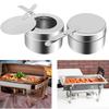 Chafer Wick Fuel Holder Chafing Dish Fuel Cans Buffet Warmer Warming Trays for Barbecue Catering Events Buffet Enduring