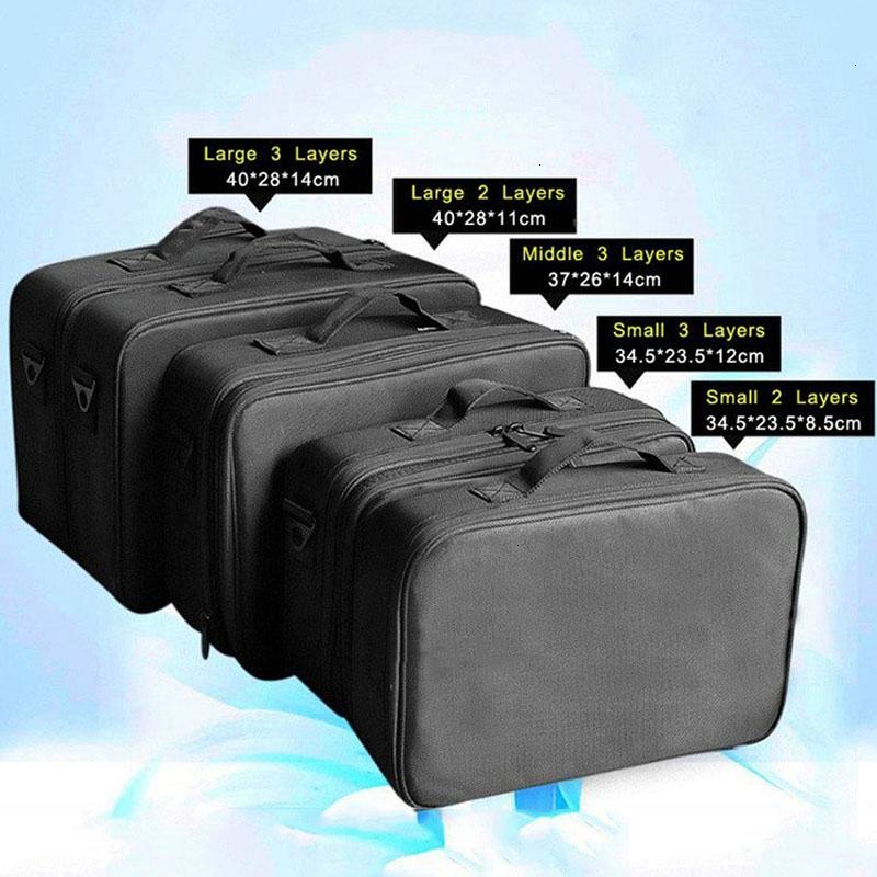 Новая косметичка, профессиональная косметичка, водостойкая женская косметичка, органайзер для макияжа, большая вместительная дорожная сумка для хранения, сумки