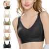 Vehmia Corrective Bra Strong Increased Wireless Lace Plus High Side No Breathable Mesh Chest and Back Wear Anti-Sagging [W-Shaped, Support, Stability]