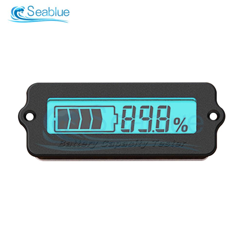 Тестер емкости аккумулятора LY6W с ЖК-дисплеем, вольтметр для 12-48 В, 3-15S свинцово-кислотных и литиевых аккумуляторов, регулируемый монитор питания