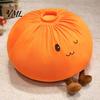 Soft Huggable Food Pillow Cute Dumpling Plush Throw Pillow, Stuffed Toy for Kids Adults, Christmas Gift Decorative Cartoon Bun Cushion Bedroom