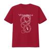 Wardruna Black T Shirt with Intricate Serpent Design Perfect for Mythology Lovers and Fashion Enthusiasts vintage Washed homme