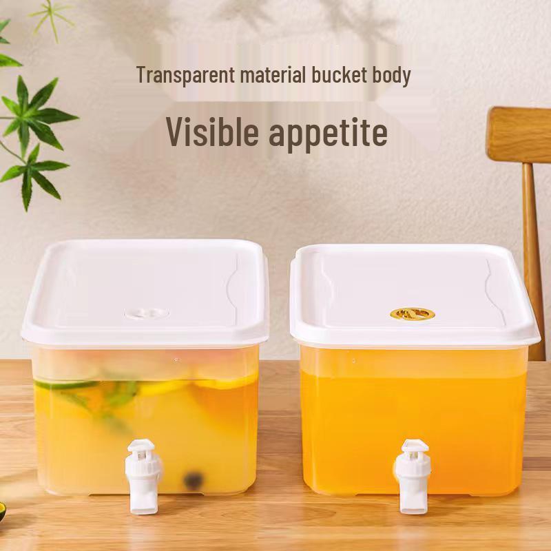 Кувшин для холодильника большой емкости с краном для напитков со льдом, сока и фруктового чая