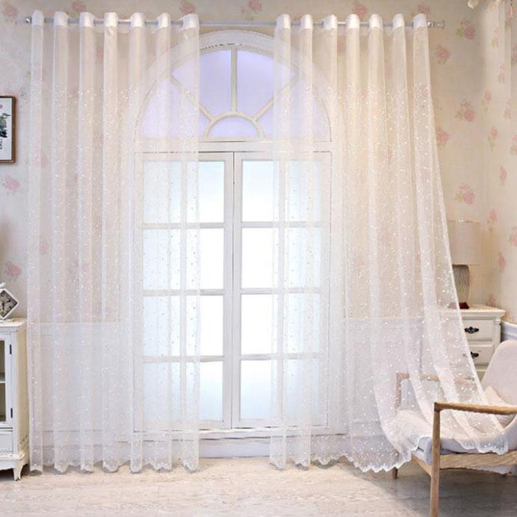 Занавеска на балкон, окно, занавеска на эркер, занавеска с вышивкой, занавеска на окно, занавеска для спальни, карниз для штор