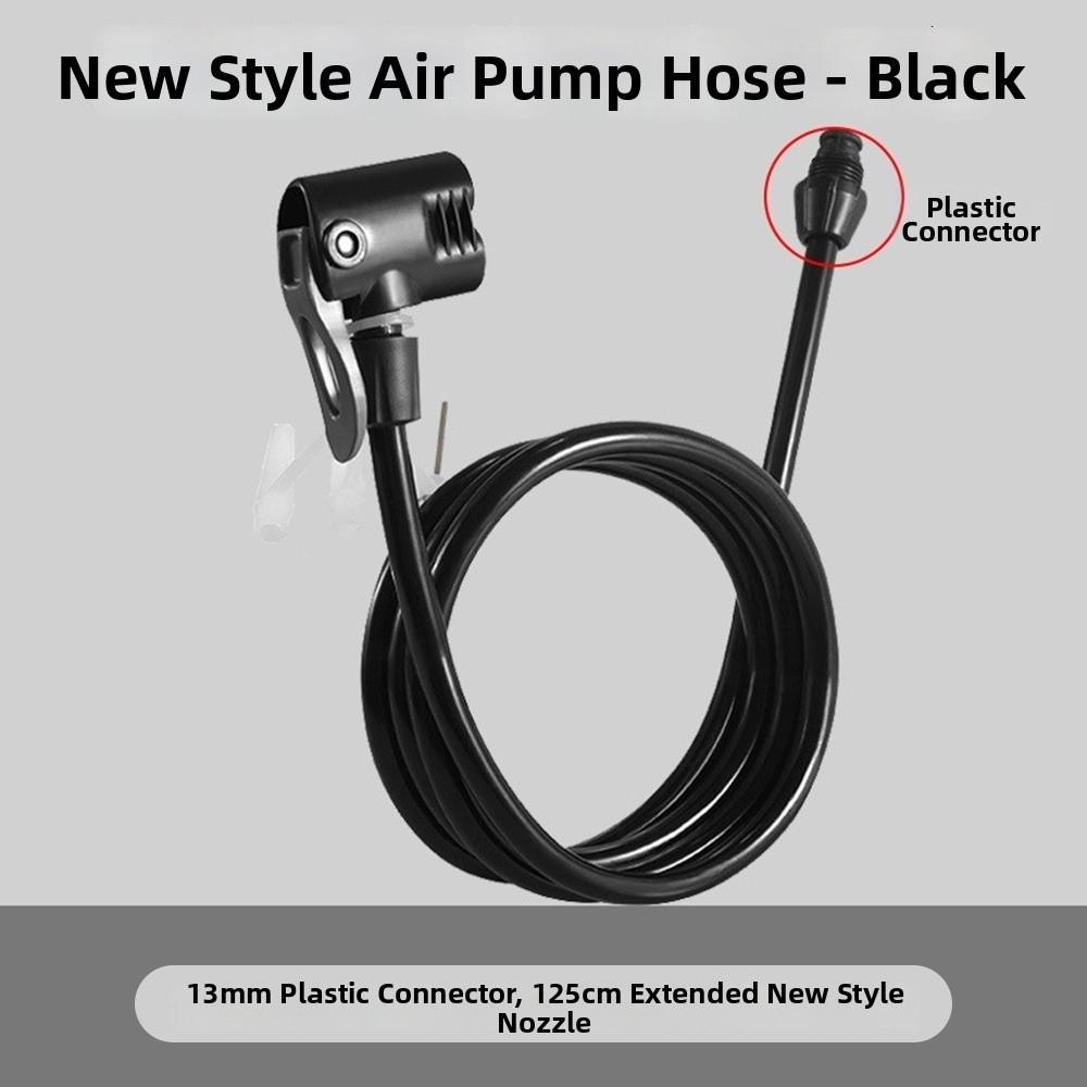 Metal/Plastic Bicycle Air Pump Extension Tube Pump Tire Inflator Nozzles Bike Accessories