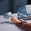 Baseus Магнитный беспроводной держатель для телефона в машину