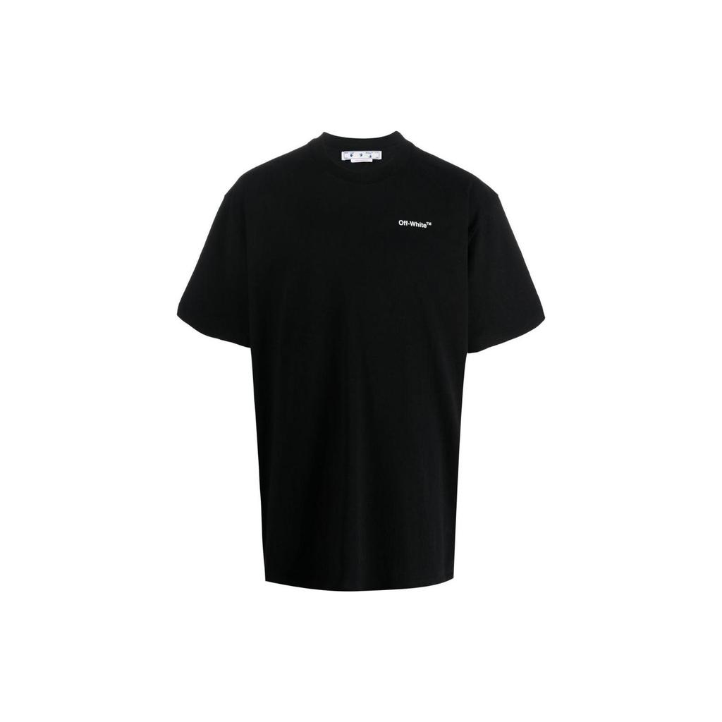 OFF WHITE SS22 T Shirt Men's Black OMAA038C99JER00810011001