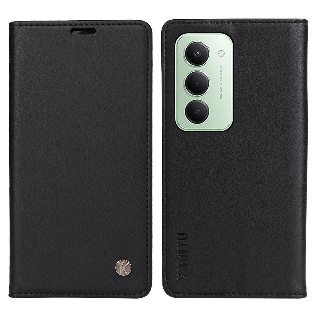 Для Xiaomi Redmi 15 5G (Глобальный) (169 мм) Чехлы для телефонов YIKATU Магнитная застежка PU кожа Мобильный чехол