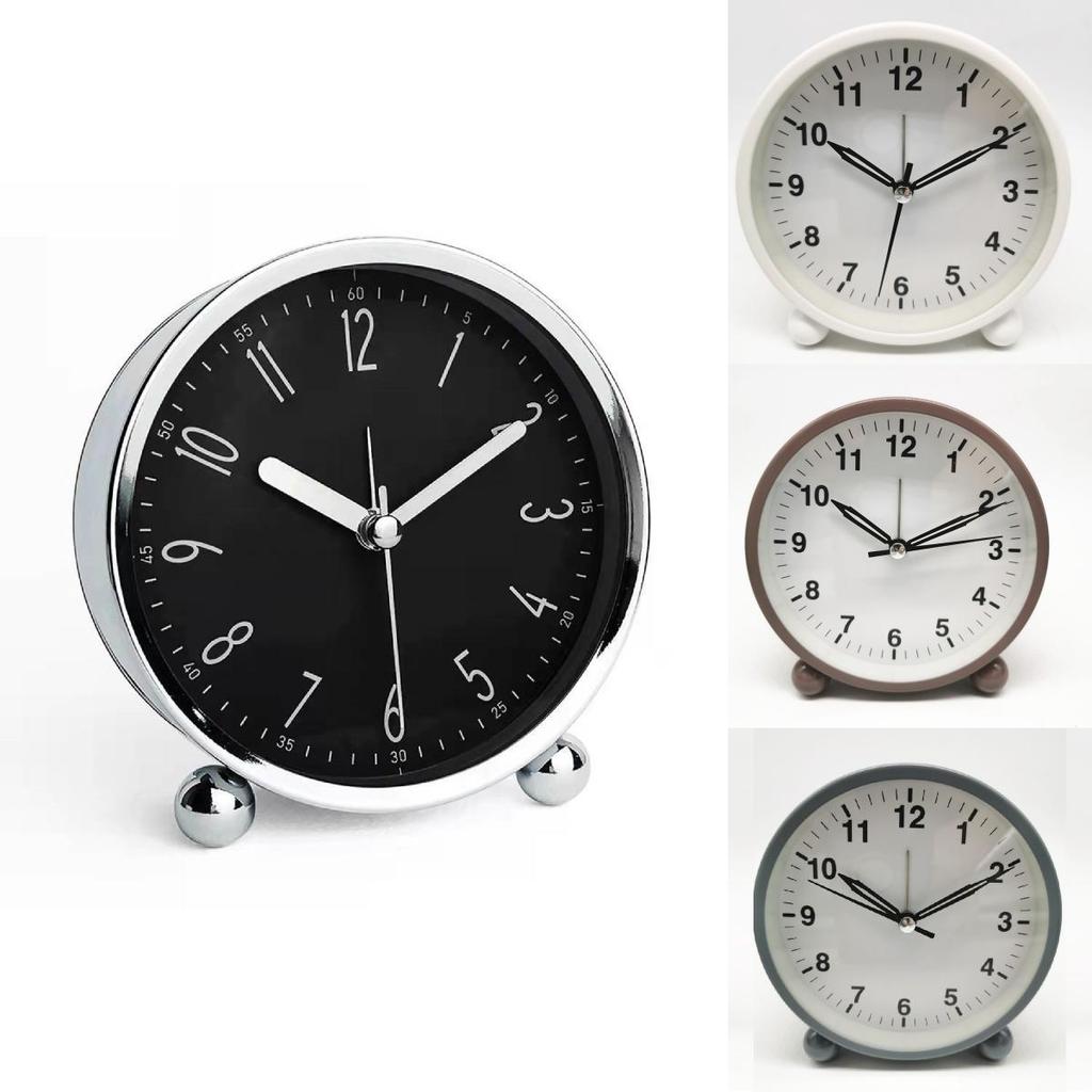 Creative 45inch Metal Bedside Clock With Alarm And Light For Home Office Use