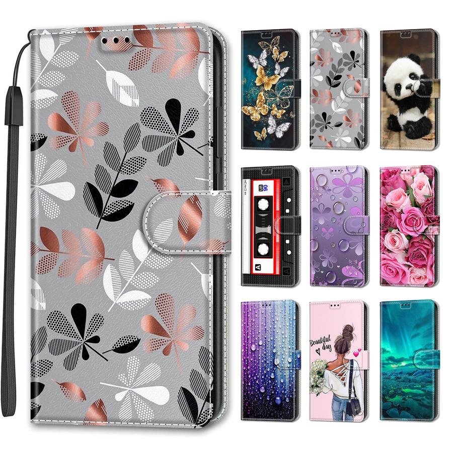 Luxury Painted Leather Case Wallet Book Style Protective Cover for Redmi K60 Ultra/Redmi Note 13 Pro Plus/Redmi 12C 11A A3/Redmi Note12 Note14 Pro