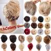 Fashion Hair Extension Bun Elastic Synthetic Messy Scrunchies Chignon Elastic Band Hairpieces Women