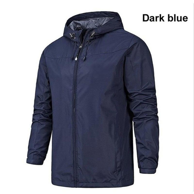 Мужские весенне-осенние ветрозащитные водонепроницаемые тонкие куртки на открытом воздухе, походная куртка для альпинизма и рыбалки, ветровка, спортивные толстовки