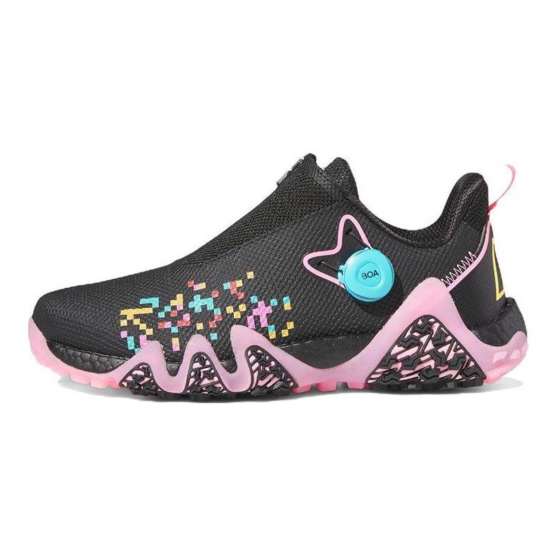adidas CodeChaos 22 Нескользящие Прочные Легкие Низкие Гольф-ботинки Унисекс Гольф-ботинки Черный Розовый IE1497