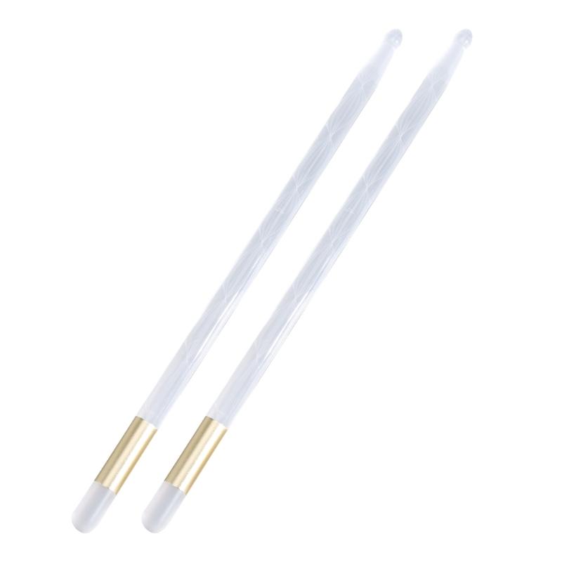 Light Up Drum Sticks 13 Color Changing Led Drumsticks Replacement Acrylic Luminous Drumsticks Drum Accessories