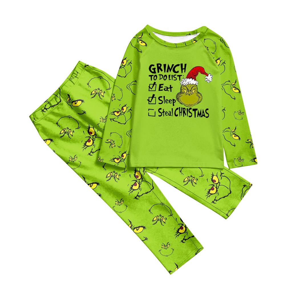 Мультяшный принт с буквами, семейный комплект с длинным рукавом, костюм родитель-ребенок, домашний костюм, осень