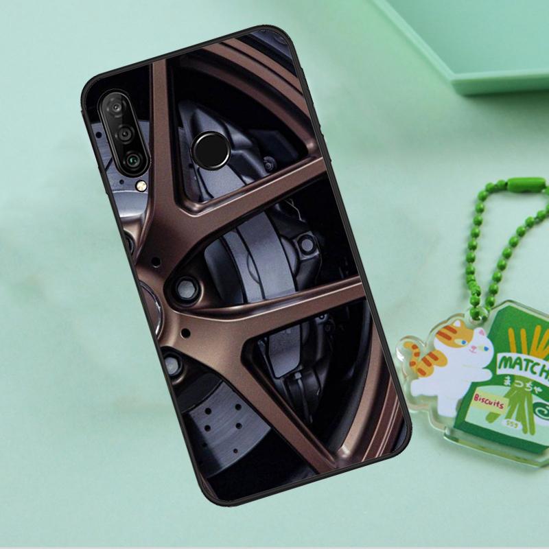 Колесо спортивного автомобиля Шина Скорость Для Huawei Nova 12s 12i 11i 7i 8i 9 10 SE Y91 Y90 Y60 Y70 Y72 Y61 P60 Pro P30 P40 Lite Чехол
