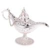 Zinc Alloy Classic Vintage Collectible Rare Legend Magic Genie Alladin Chirag Lamp for Home Office Table Housewarming Decoration Unique Gift