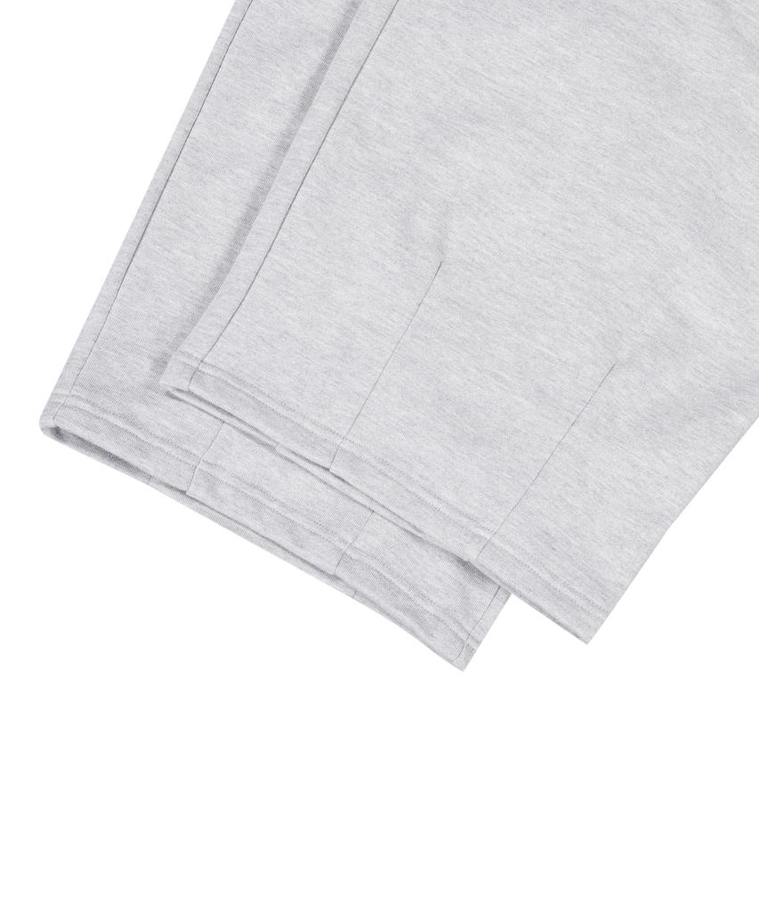 STANDARDERROR [All Seasons Or Fleece-Lined] 87-Stan271 Curved Hem Wide Loose Fit Sweatpants (4 Colors)