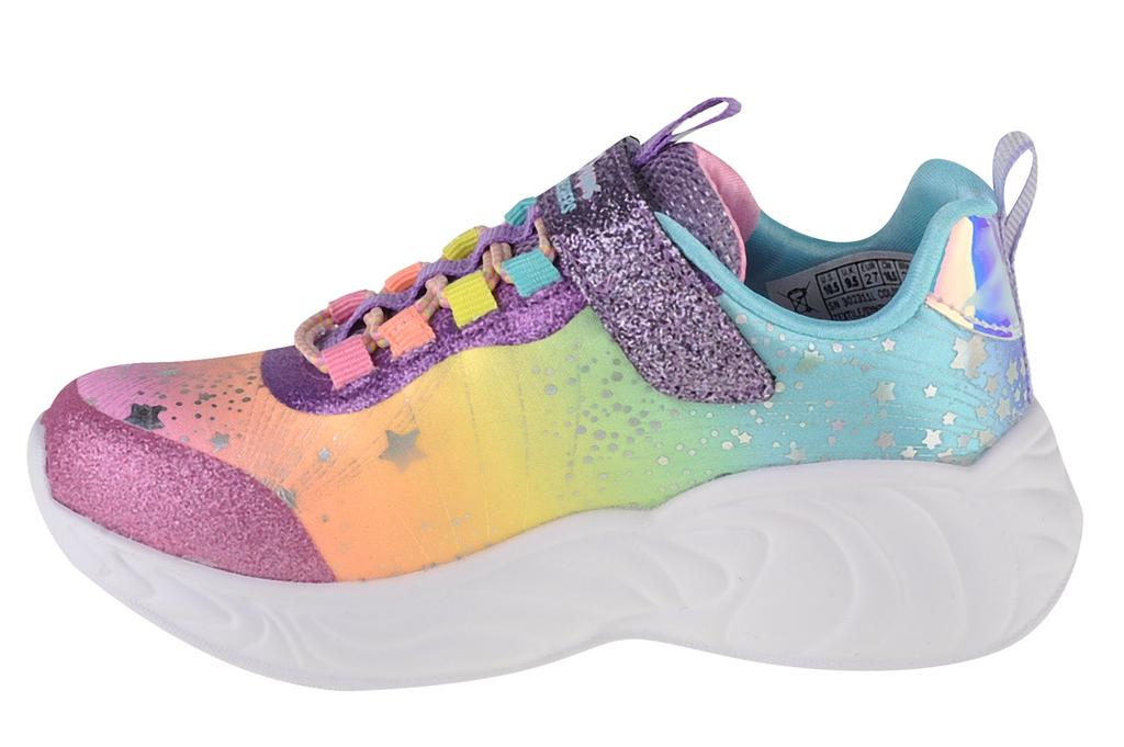 Skechers S-Lights Unicorn Dreams, для девочки разноцветные кроссовки