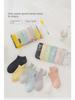 Унисекс дышащие антибактериальные носки-невидимки из хлопка для весны/лета