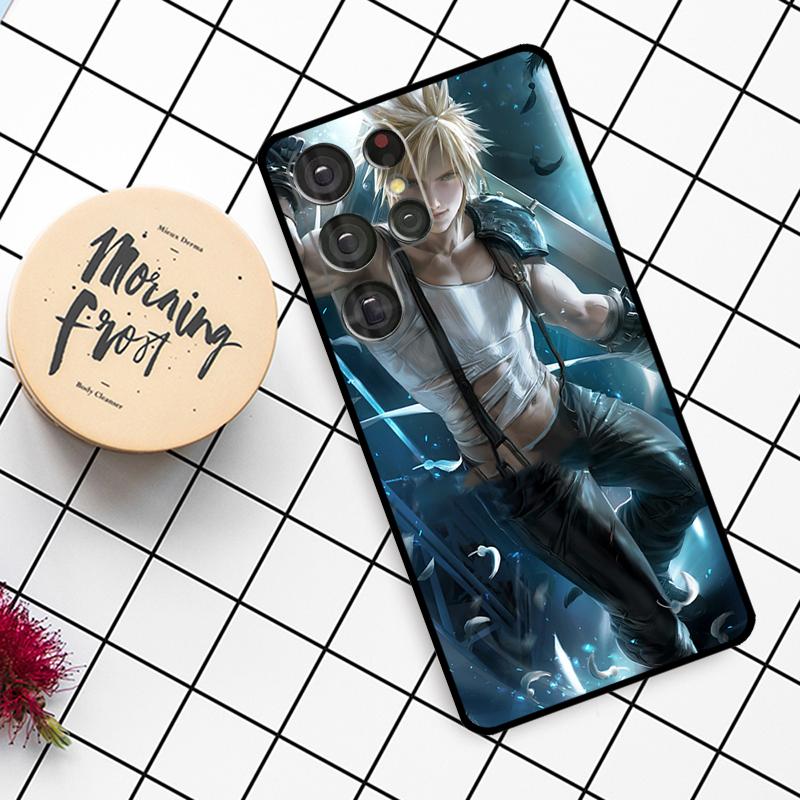 Чехол Final Fantasy VII для Samsung Galaxy S25 Ultra S23 S22 S21 S20 S24 Ultra S9 S10 Plus S25 FE
