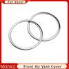 2 шт. наклейка на крышку вентиляционного отверстия кондиционера автомобиля для Honda Vezel HRV HR-V 2014 - украшение