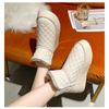 High Top Thick Soled Snow Boots for Women