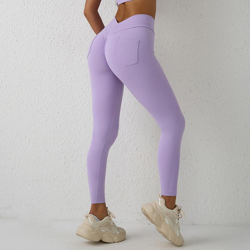 Узкие брюки-карго Nude Yoga с плиссировкой и быстросохнущей тканью