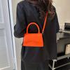 Mini Solid Color Handbag, Simple Square Crossbody Bag, Fashion Shoulder Purse For Women