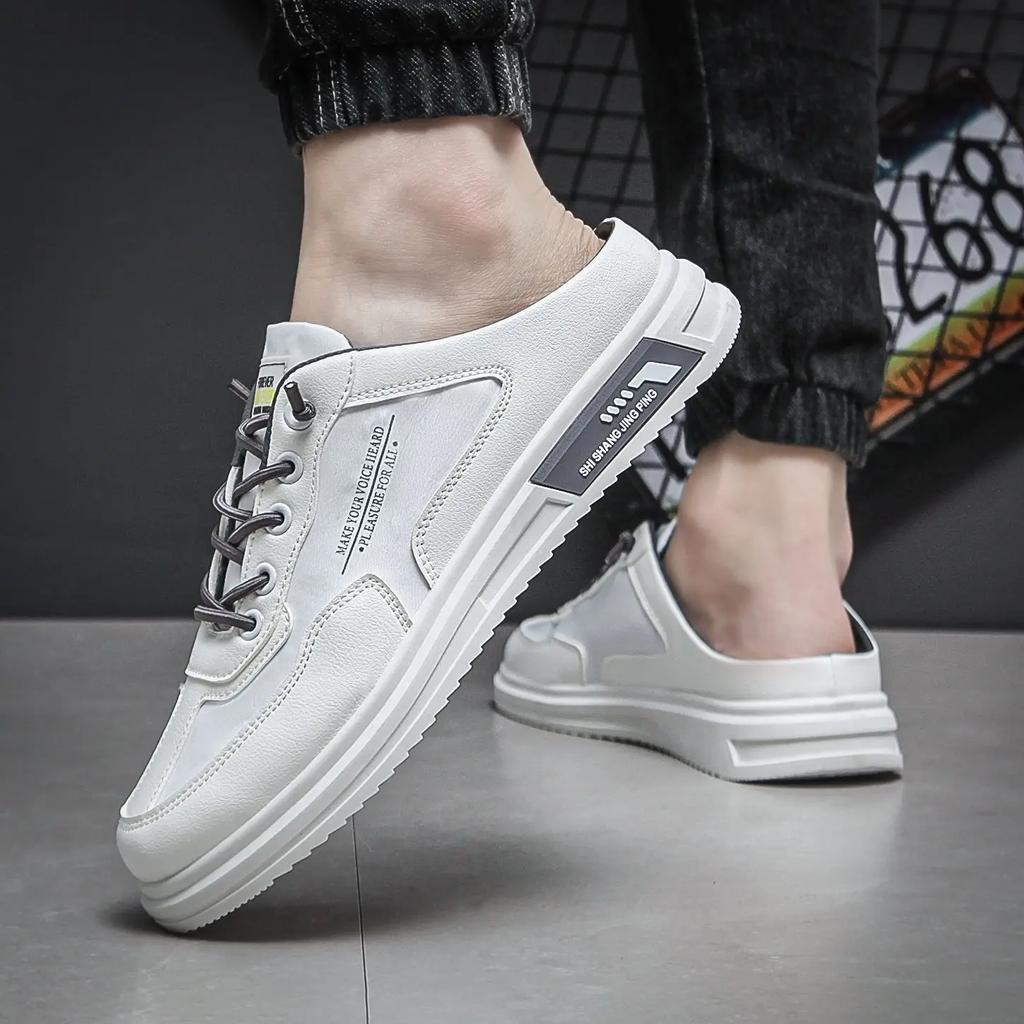 Сандалии мужские мюли повседневные тапочки для мужчин получешки лето 2024 стиль дизайнер роскошь оригинал распродажа eva дешево ликвидация весело