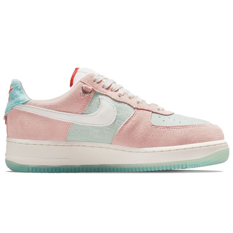 Nike Air Force 1 07 LX Женские кроссовки Shapeless, Formless and Limitless Pink Seafoam Sail DQ5361-011