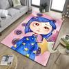 Fantasy In horror mother Office Rug Chair Mat, Game Carpet, Suitable for Front Door, Bedroom, Living Room, Desk, Holiday Gift