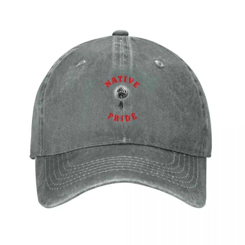 NATIVE PRIDE (BEAR) Baseball Cap birthday cute Sunhat Sun Hat For Children Mens Hats Womens