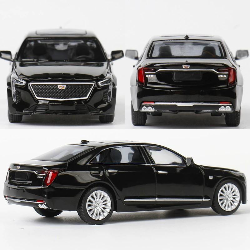 cugpwl1 New In Stock Masdi 1:64 Cadillac Ct6 Alloy Miniature Diecast Model Cadillac Sedan Car Collection Ornaments Custom Toys Kids Gift