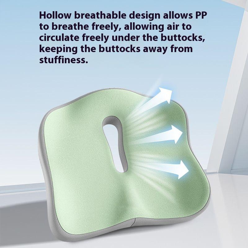 Ergonomic Memory Foam Office Cushion Anti Hemorrhoid Cushion Chair Cushion Tailbone Pillow Car Office Seat Cushion