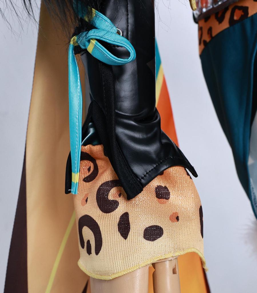 Костюм для косплея Genshin Impact Натлан Синонин для женщин - Аниме Хэллоуин Наряд для ролевой игры