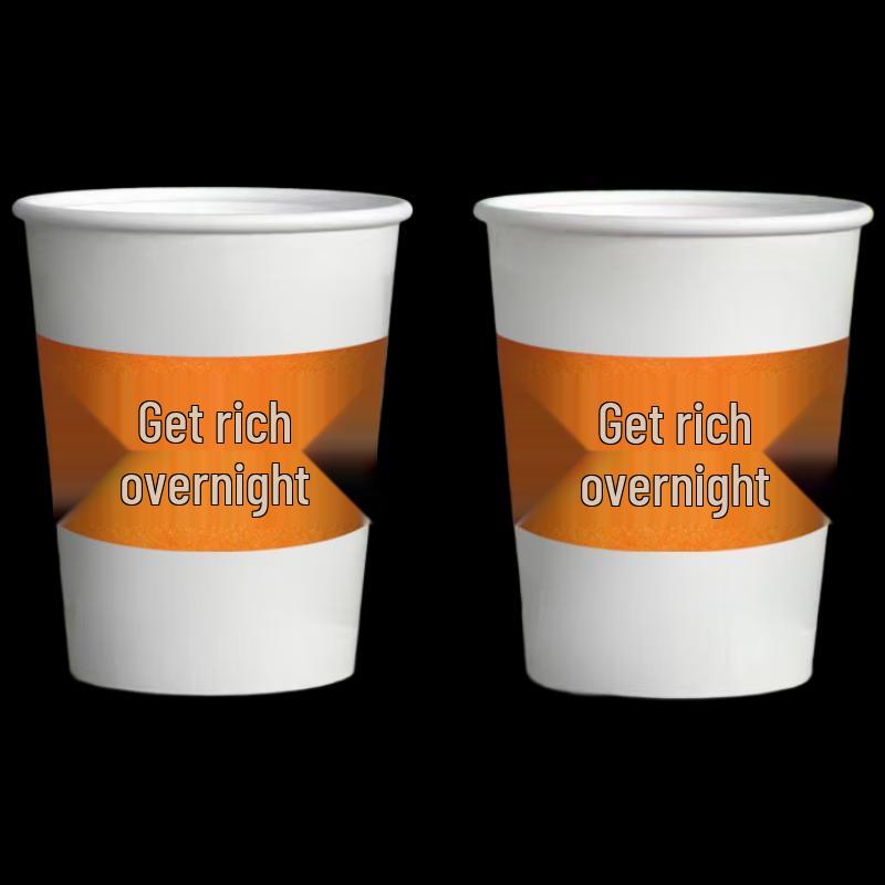 Anfeng Disposable Natural Paper Cups