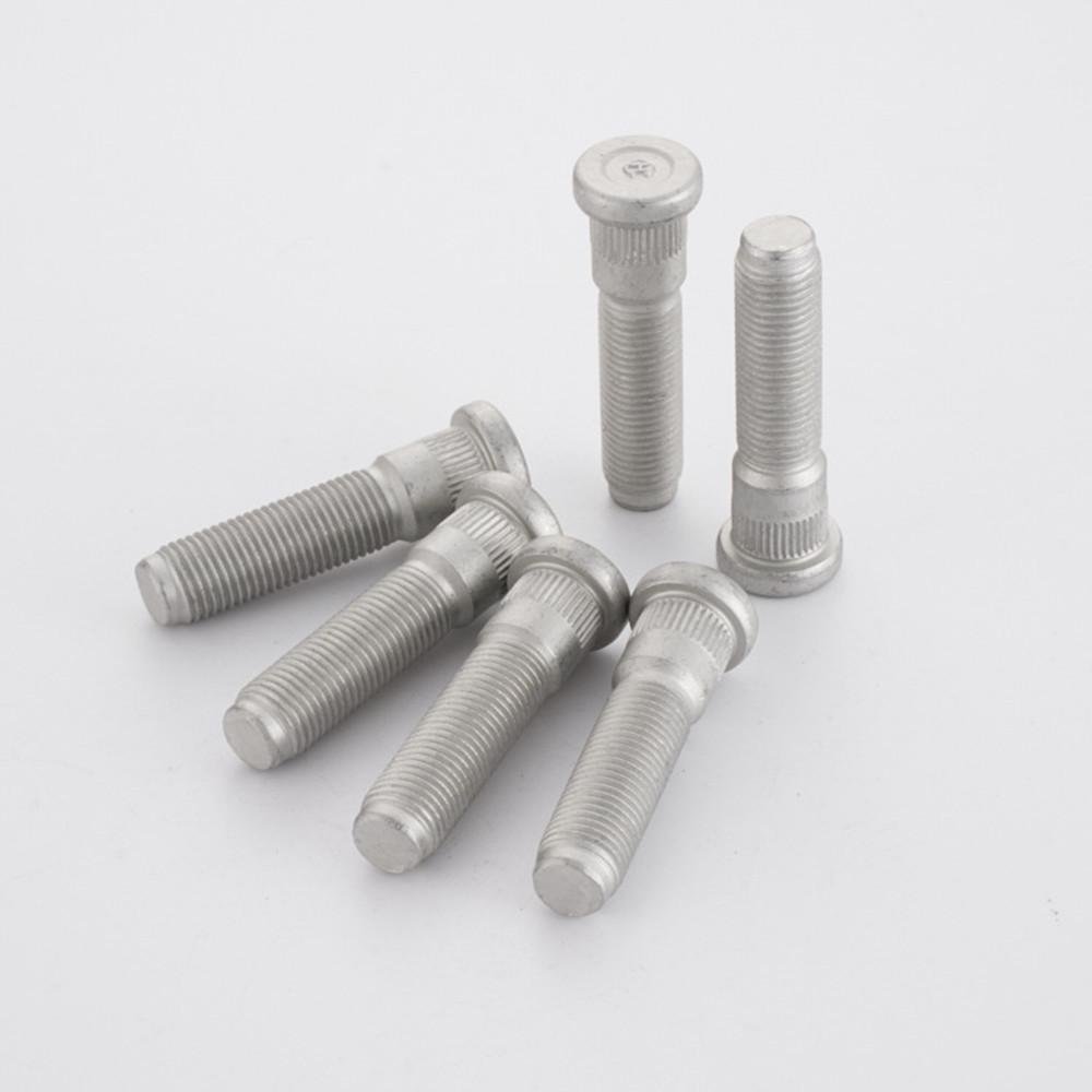 knurl 15.8mm m14x1.5 Wheel Studs for Jeep Wrangler Grand Cherokee 2011-2022 Dodge Durango Challenger Charger Ram 2500 Ram 350