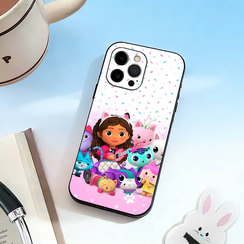 G-Gabby Cats Phone Case Silicone Soft For IPhone 17 16 15 14 13 12 11 X XR Plus Pro Max Plus