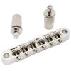 Musiclily Pro Pitch Roller Saddle Bridge for and Les Paul SG Electric Nickel 10.4mm Tune-O-Matic LP, Epiphone, Guitars,