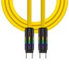 Быстрый USB C - USB C Кабель для зарядки 5A 100W 240W Type C Power Delivery Кабель для Смартфонов Планшетов Ноутбуков