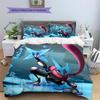 Greninja Battle Pokemon Bedding Set, Cool Duvet Cover Pillowcase for Bedroom Home, Unique Gift for Pokemon Fans