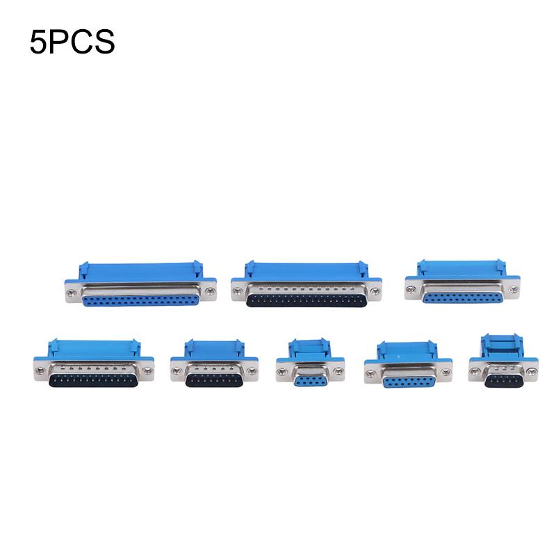 5 шт. Разъем последовательного порта Didc Male Female, без пайки, разъемы Db9 Rs232, последовательный на клеммный, адаптер-разъем Female Male