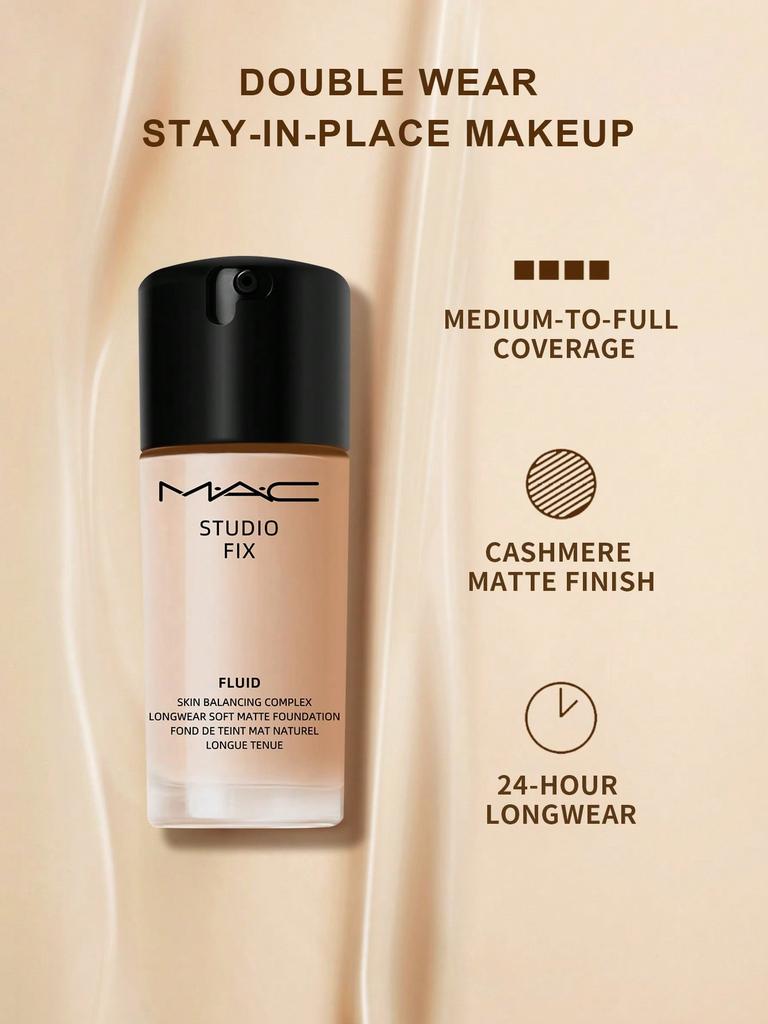 Mac Тональный крем Studio Fix | 24 часа матовости и контроля жирности, NC11 30 мл