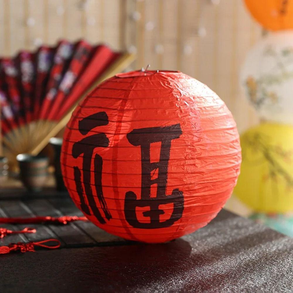 Hanging Chinese Lantern Bamboo Paper Paper Lantern Classical Festival Lantern New Year
