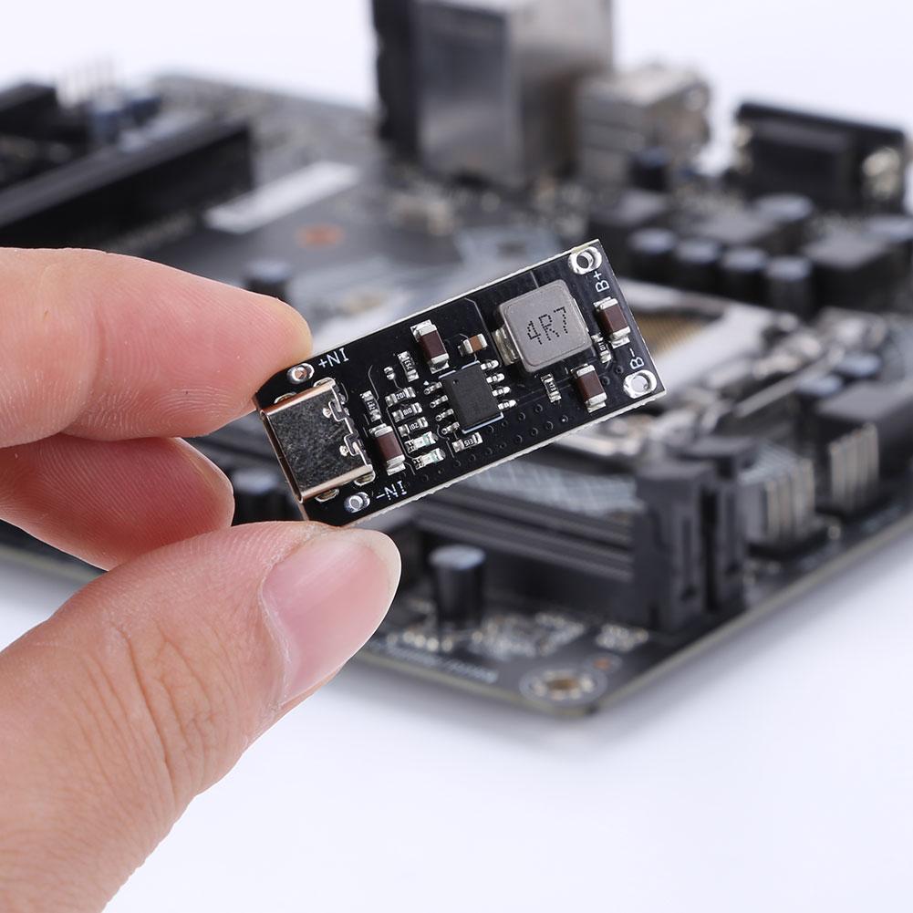 1-10PCS Type C USB Input High Current 3A Polymer Ternary Lithium Battery Quick Fast Charging Board IP2312 CC/CV Mode 5V To 4.2V